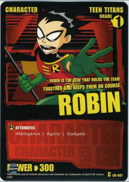 Robin (grade 1) - Unlimited